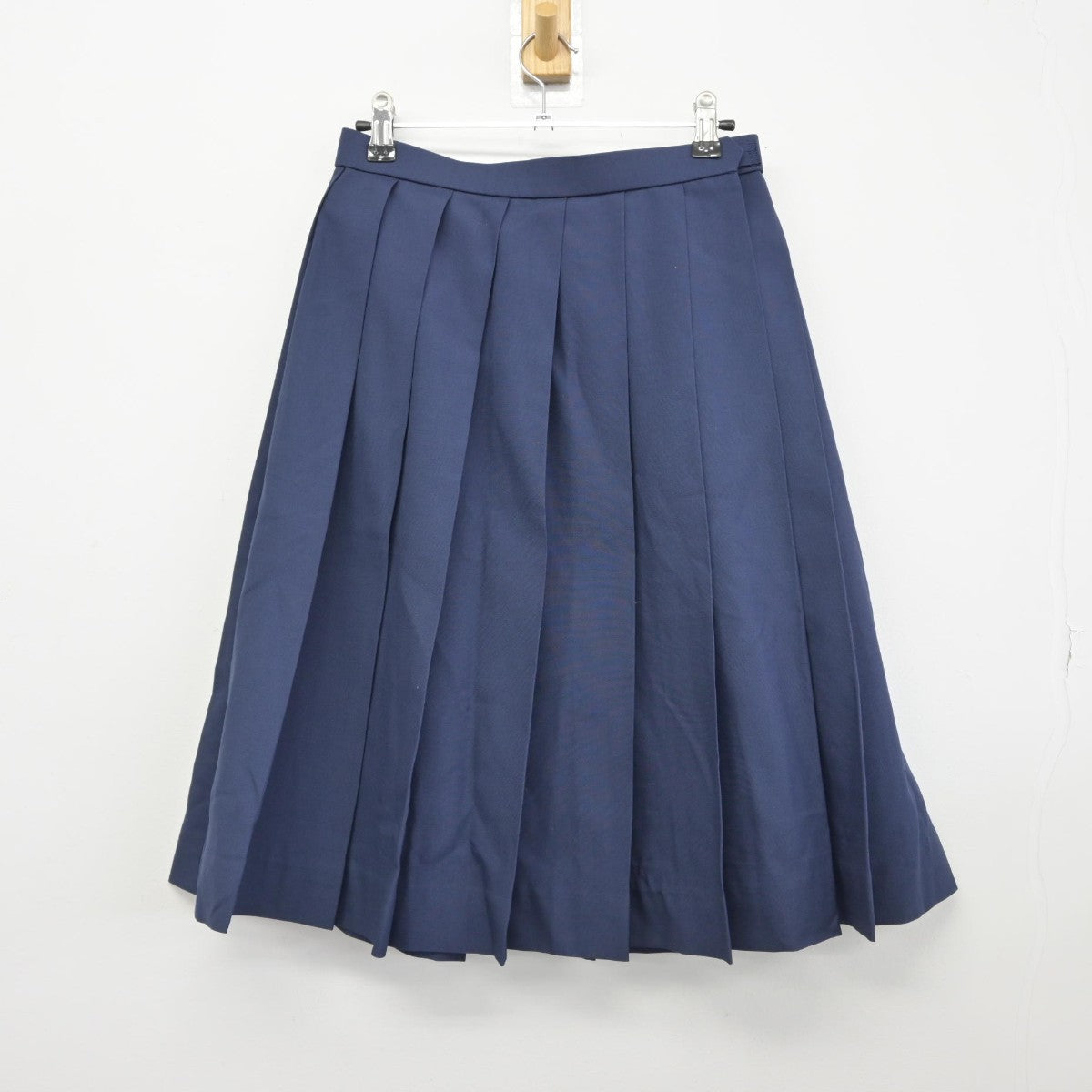 【中古】神奈川県 横浜市立田奈中学校 女子制服 2点（ベスト・スカート）sf033314