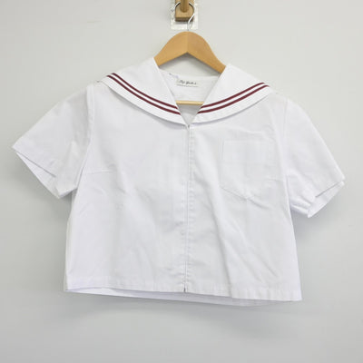 【中古】青森県 板柳中学校 女子制服 2点（セーラー服）sf033325