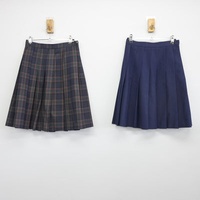 【中古】愛知県 安城学園高等学校 女子制服 2点（スカート）sf033327