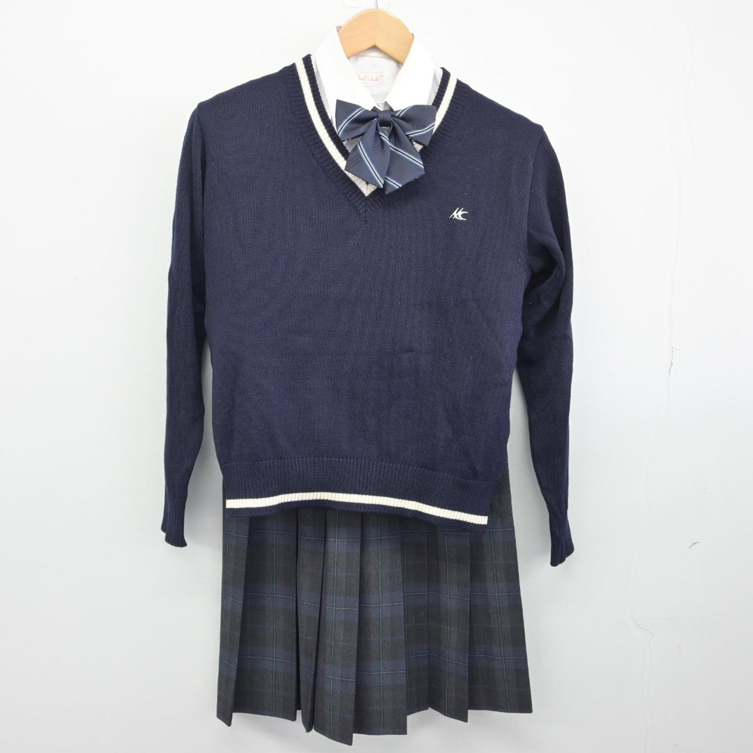 中古】神奈川県 元石川高等学校 女子制服 5点（ブレザー・ニット・シャツ・スカート）sf033339 | 中古制服通販パレイド