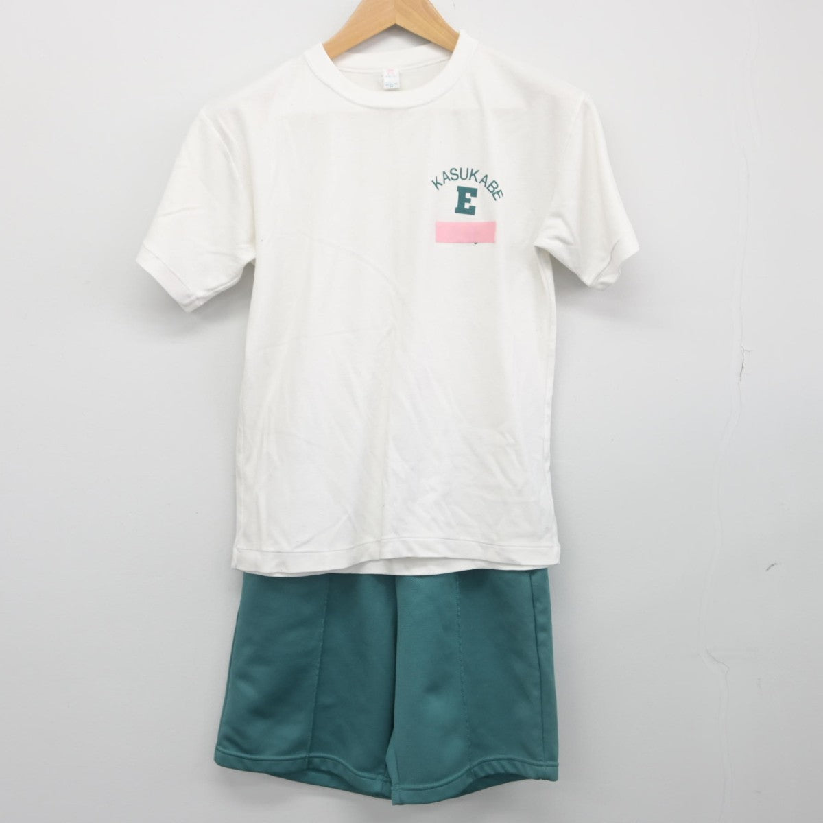 【中古】埼玉県 春日部東高等学校 女子制服 2点（体操服 上・体操服 下）sf033372