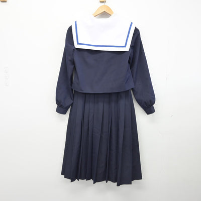 【中古】愛知県 刈谷南中学校 女子制服 4点（セーラー服・スカート）sf033383