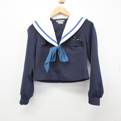 【中古】愛知県 刈谷南中学校 女子制服 4点（セーラー服・スカート）sf033383