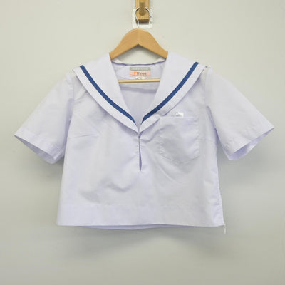 【中古】愛知県 刈谷南中学校 女子制服 2点（セーラー服・スカート）sf033385