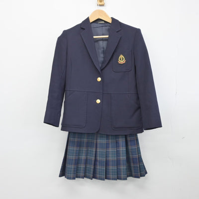 【中古】三重県 飯南高等学校 女子制服 2点（ブレザー・スカート）sf033393