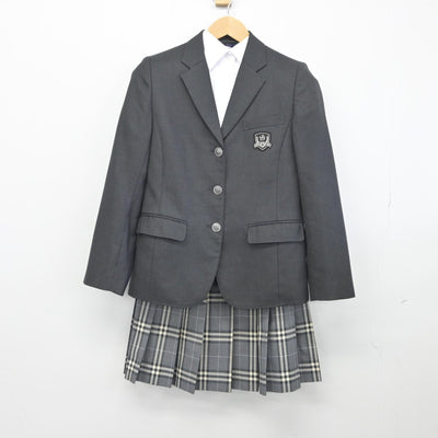 【中古】三重県 相可高等学校 女子制服 3点（ブレザー・シャツ・スカート）sf033397