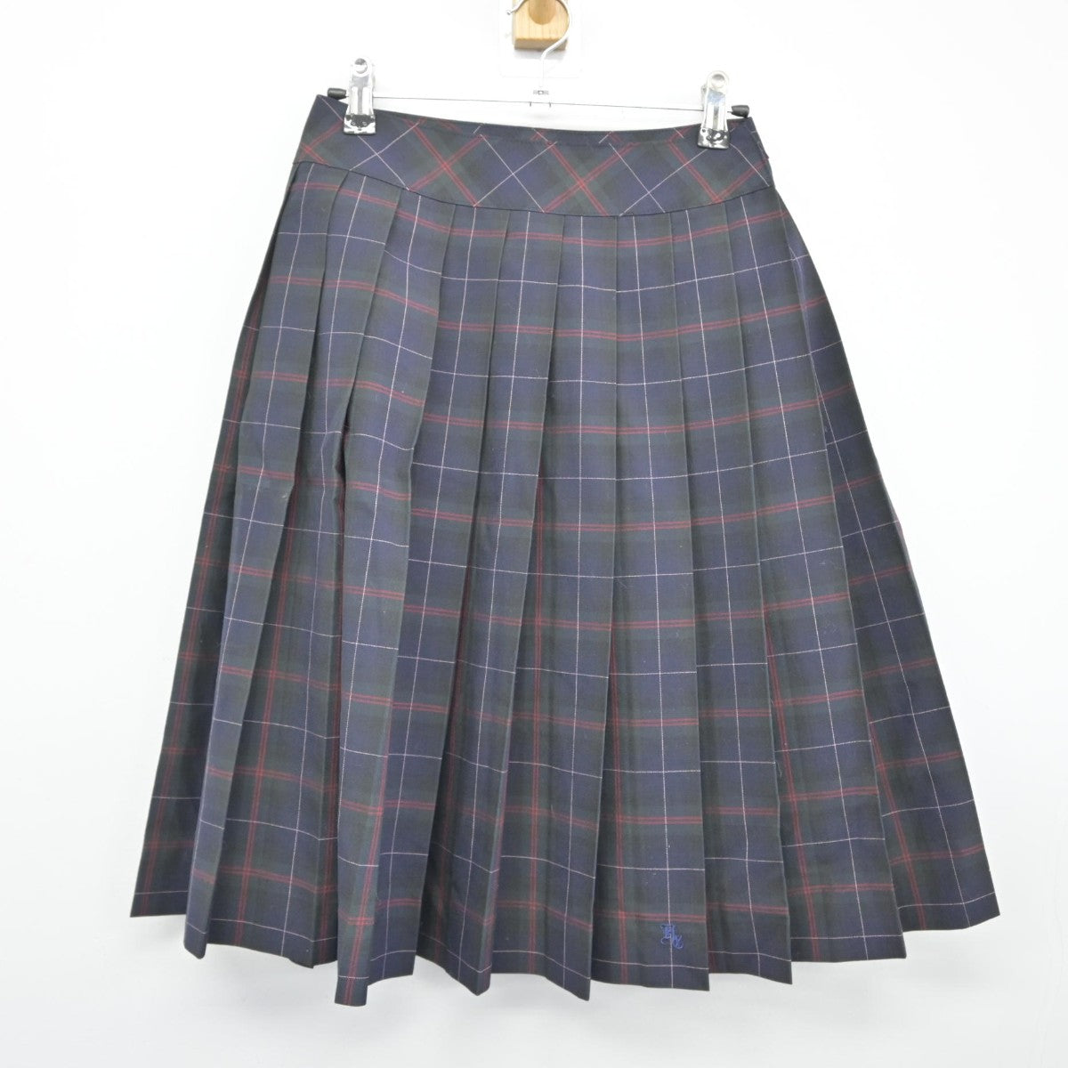 【中古】大阪府 羽衣学園高等学校 女子制服 3点（ニットベスト・シャツ・スカート）sf033409