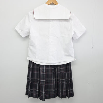 【中古】兵庫県 三田松聖高等学校 女子制服 4点（シャツ・スカート）sf033417