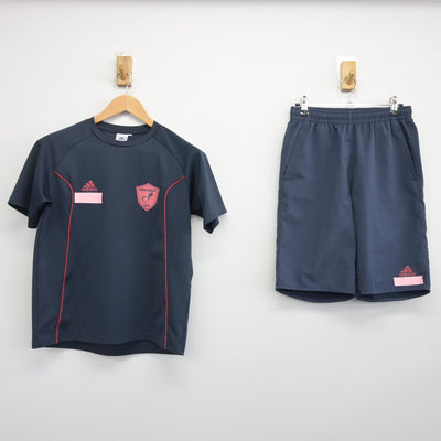 【中古】兵庫県 三田松聖高等学校 女子制服 2点（体操服 上・体操服 下）sf033427