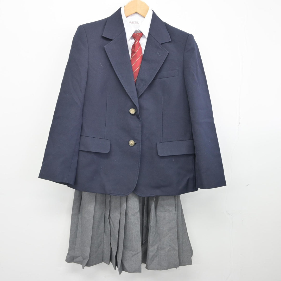中古】東京都 足立区立第五中学校 女子制服 4点(ブレザー 中古】東京都 足立区立第五中学校 女子制服 4点(ブレザー