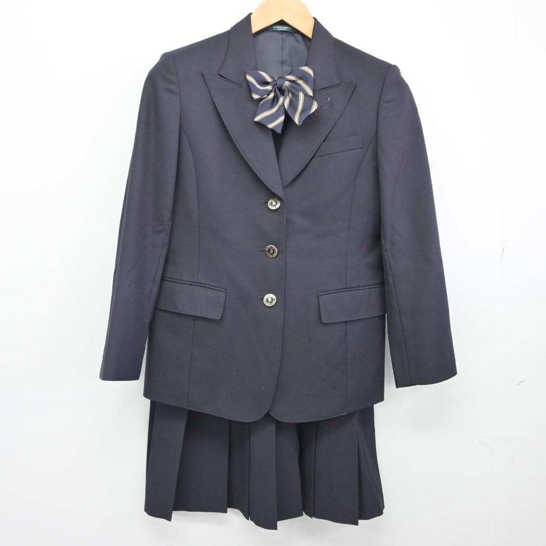 【中古】新潟県 万代高等学校 女子制服 4点（ブレザー・ニットベスト・スカート）sf033436 | 中古制服通販パレイド