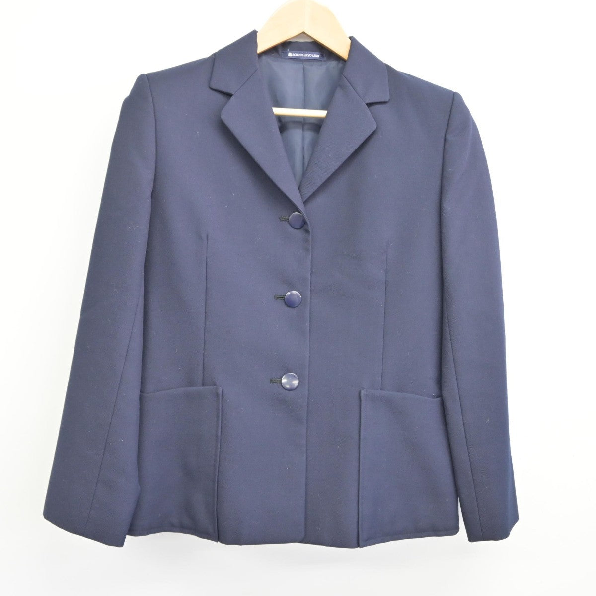 【中古】神奈川県 鎌倉市立玉縄中学校 女子制服 3点（ブレザー・スカート）sf033440