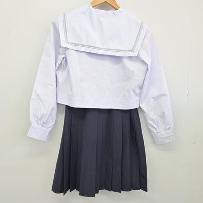 【中古】大阪府 四天王寺中学校 女子制服 3点（セーラー服・スカート）sf033443