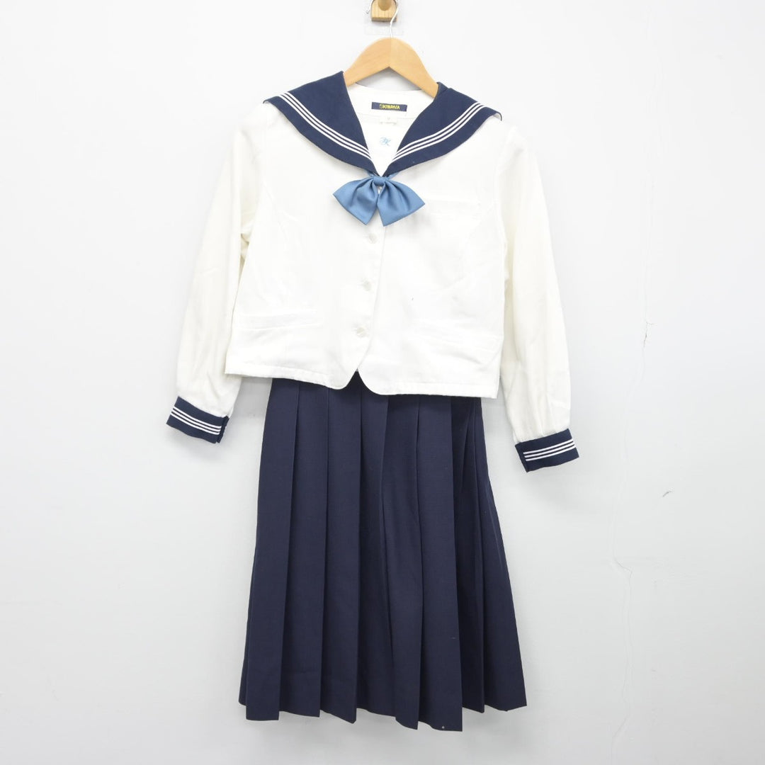 【中古】静岡県 磐田北高等学校 女子制服 3点（セーラー服・スカート）sf033448 | 中古制服通販パレイド