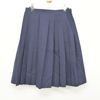 【中古】栃木県 茂木中学校 女子制服 2点（セーラー服・スカート）sf033457