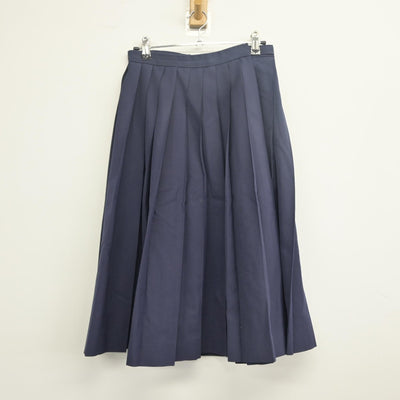 【中古】岡山県 笠岡市立白石中学校 女子制服 2点（セーラー服・スカート）sf033476