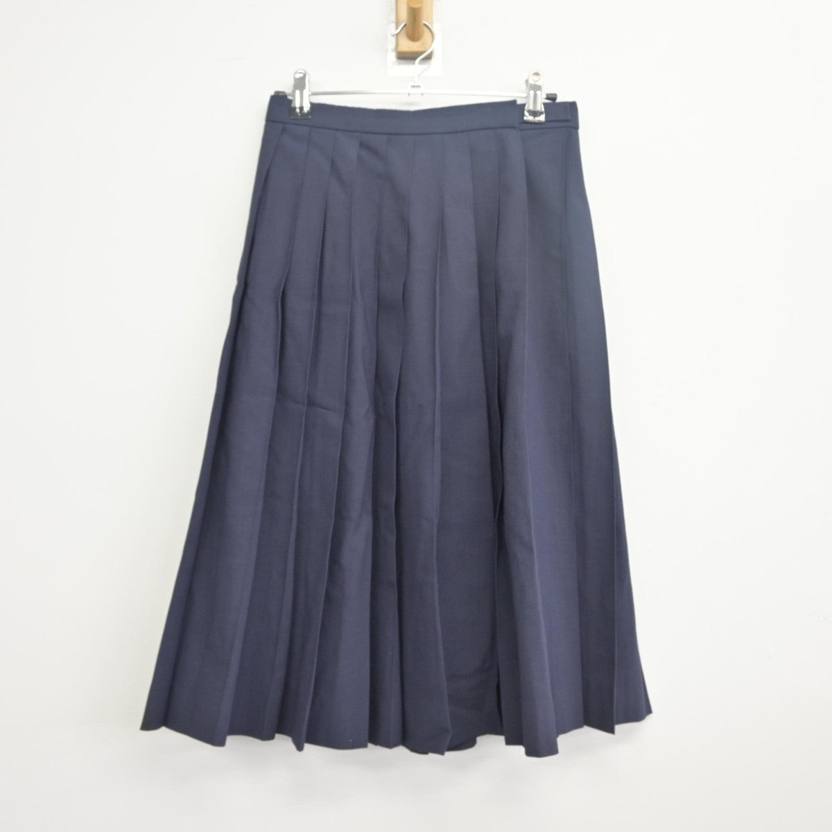 【中古】岡山県 笠岡市立白石中学校 女子制服 3点（セーラー服・スカート）sf033477