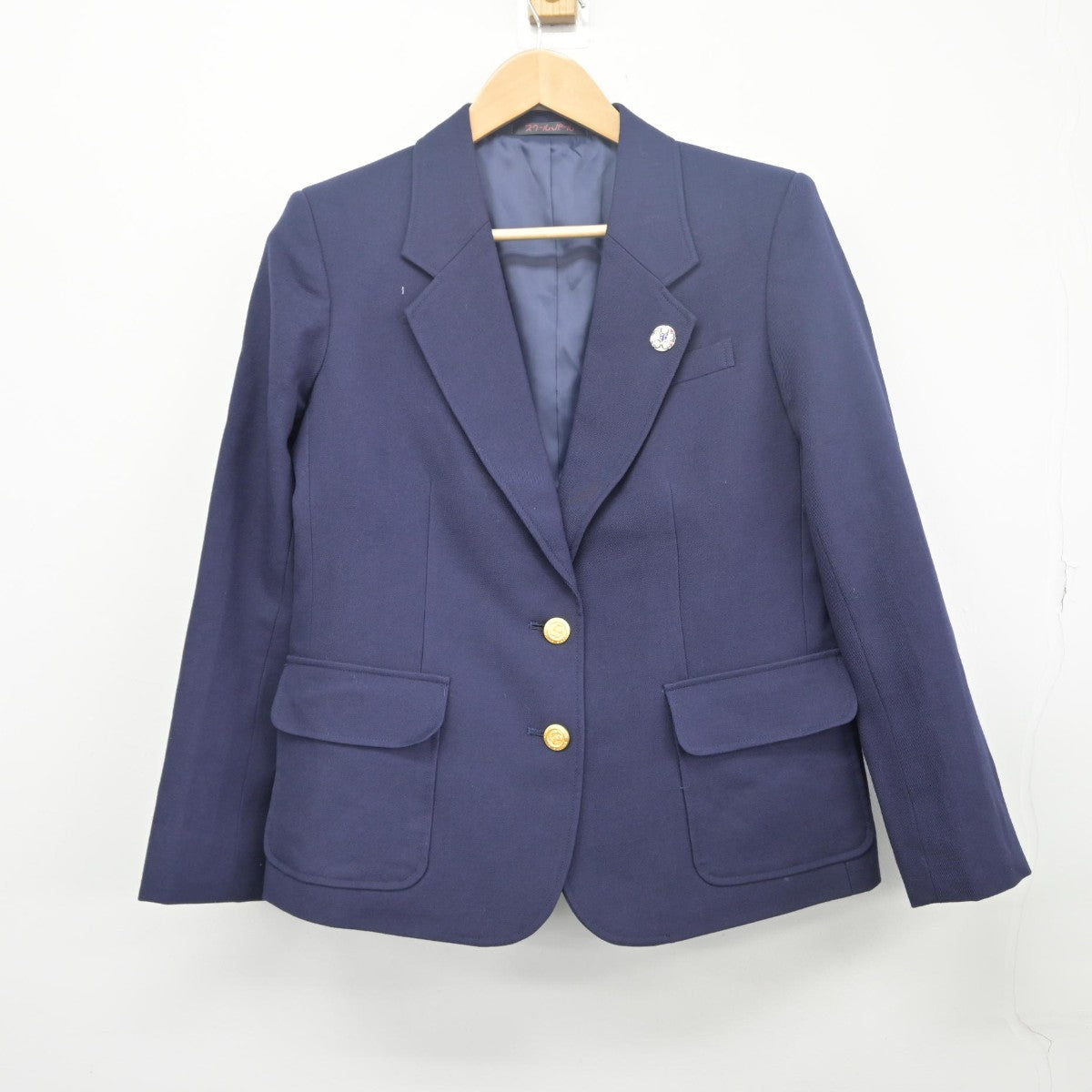 【中古】埼玉県 越谷市立栄進中学校 女子制服 4点（ブレザー・スカート）sf033478