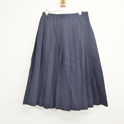 【中古】兵庫県 加古川市立別府中学校 女子制服 3点（セーラー服・スカート）sf033485