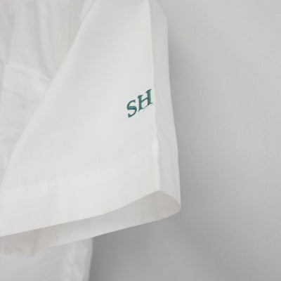 【中古】茨城県 常総学院中学高等学校 女子制服 2点（ベスト・シャツ）sf033500