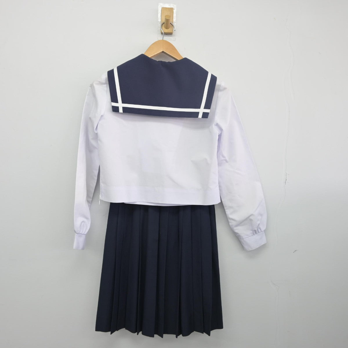 【中古】愛知県 立刈谷北高等学校 女子制服 4点（セーラー服・スカート）sf033516