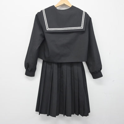 【中古】三重県 三滝中学校 女子制服 3点（セーラー服・スカート）sf033541