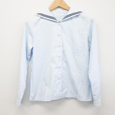 【中古】長崎県 活水高等学校 女子制服 1点（シャツ）sf033548