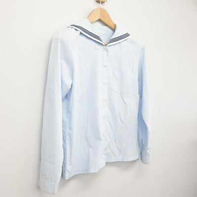 【中古】長崎県 活水高等学校 女子制服 1点（シャツ）sf033548