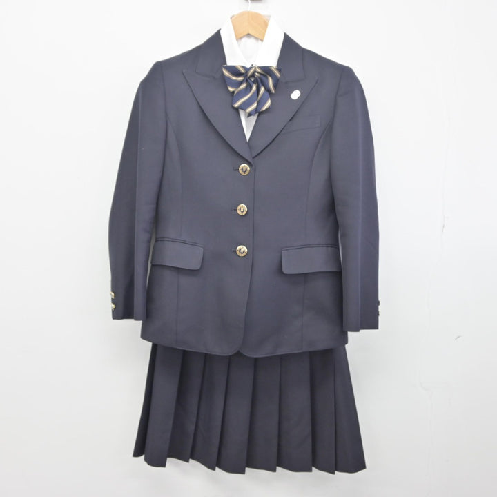 【中古】新潟県 万代高等学校 女子制服 6点（ブレザー・シャツ・スカート）sf033552 | 中古制服通販パレイド