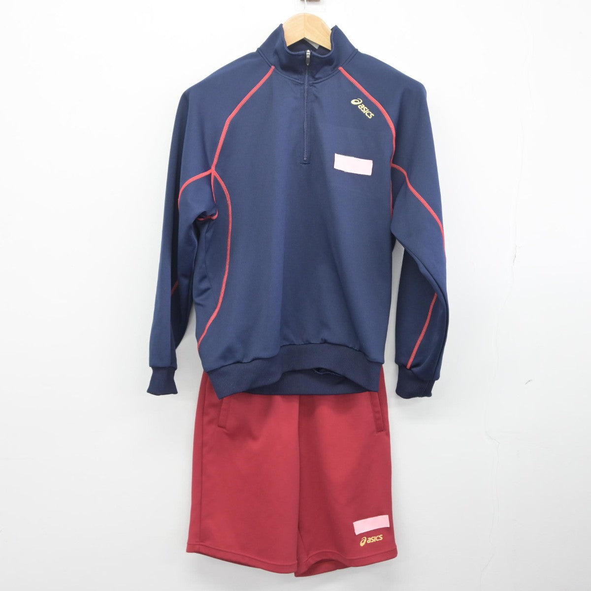 【中古】新潟県 万代高等学校 女子制服 3点（ジャージ 上・体操服 上・体操服 下）sf033556