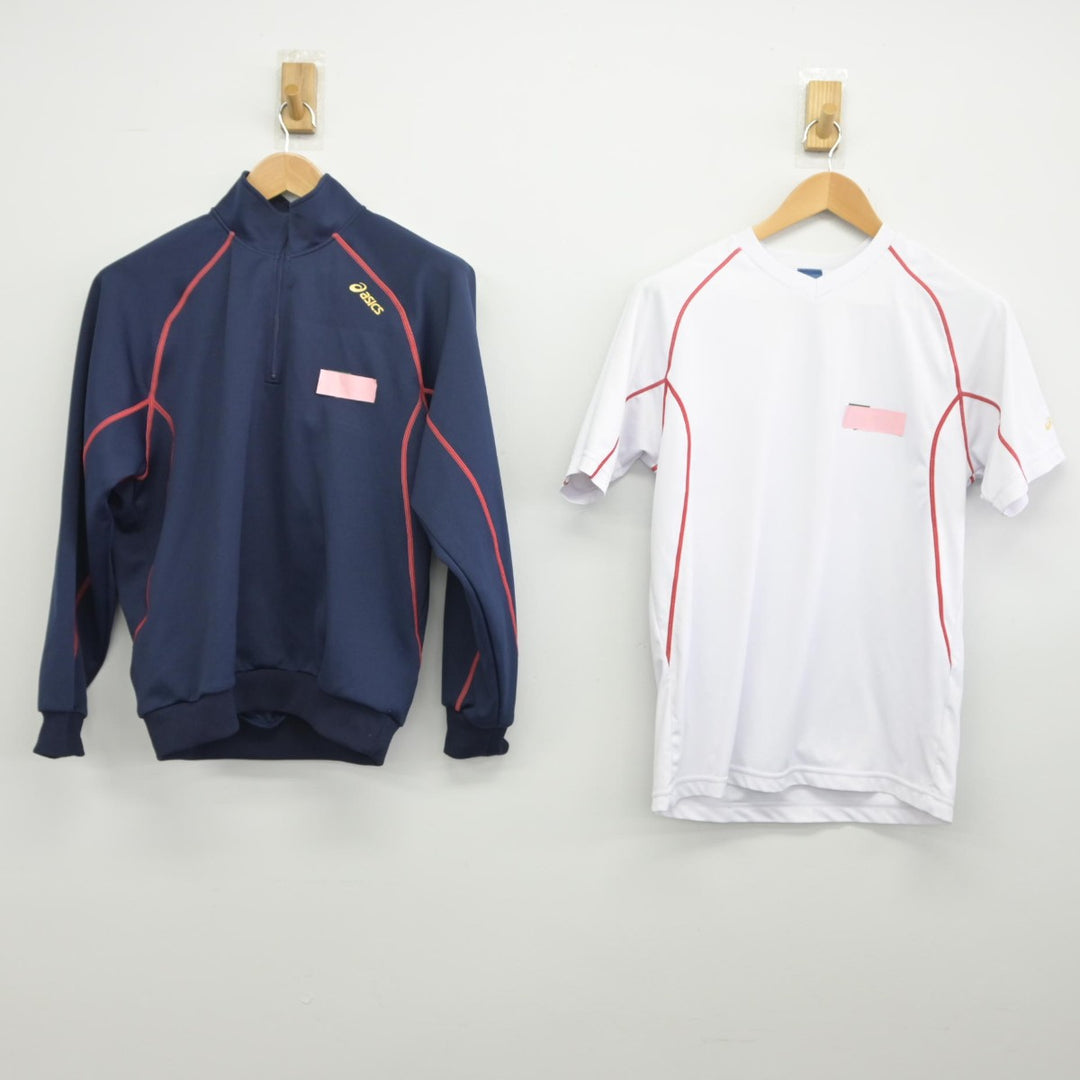 中古】新潟県 万代高等学校 女子制服 3点(ジャージ 上・体操服 中古】新潟県 万代高等学校 女子制服 3点(ジャージ 上・体操服