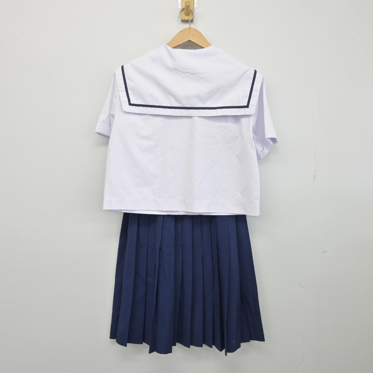 【中古】兵庫県 加古川北高等学校 女子制服 4点（セーラー服・スカート）sf033574