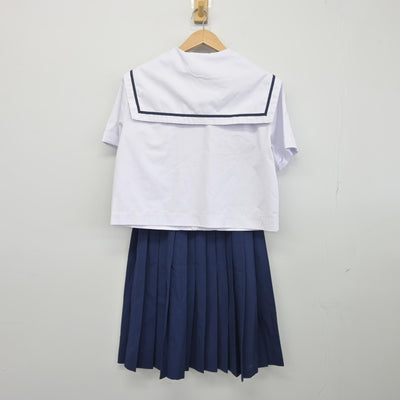 【中古】兵庫県 加古川北高等学校 女子制服 4点（セーラー服・スカート）sf033574