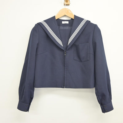 【中古】愛知県 尾西第三中学校 女子制服 2点（セーラー服・セーラー服）sf033583