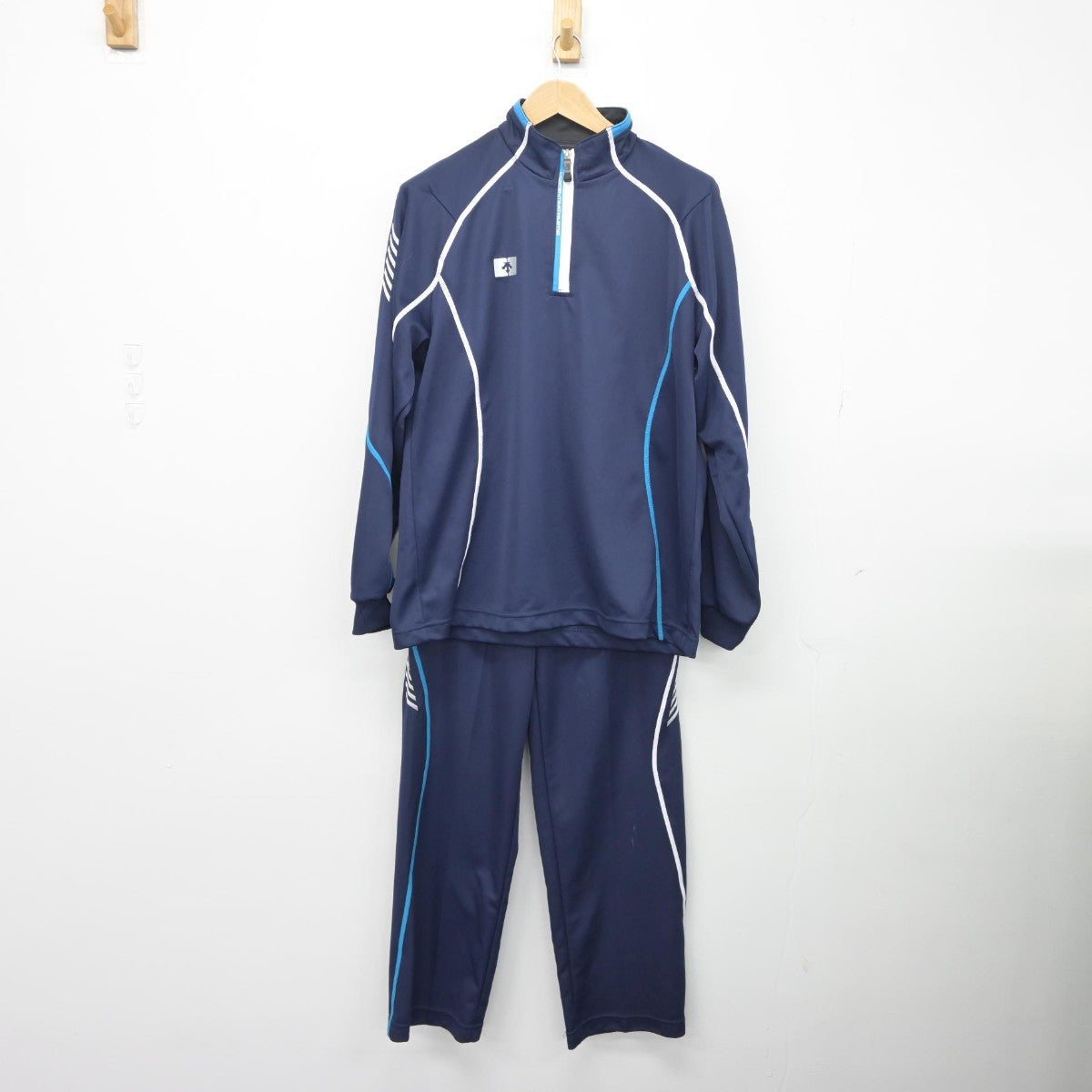 【中古】愛知県 星城高等学校 男子制服 2点（ジャージ 上・ジャージ 下）sf033588