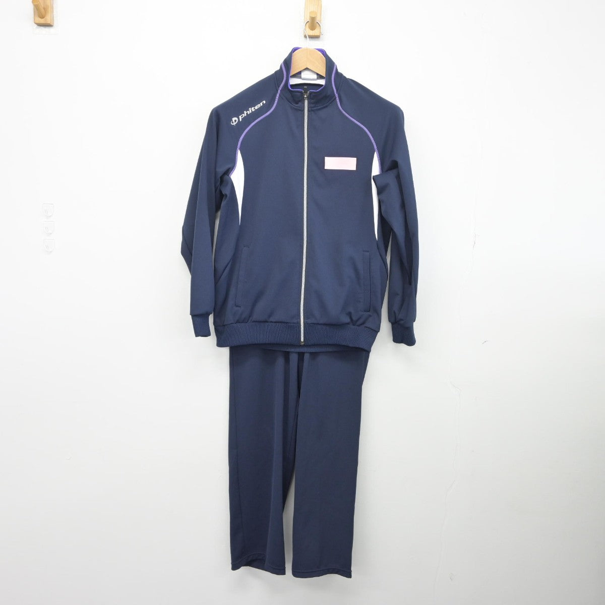 【中古】東京都 田無第一中学校 女子制服 2点（ジャージ 上・ジャージ 下）sf033594