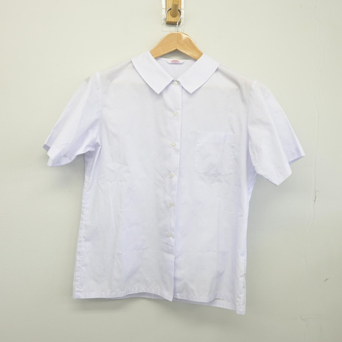 【中古】茨城県 水戸市立第三中学校 女子制服 2点（シャツ・ジャンパースカート）sf033596