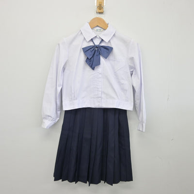 【中古】大阪府 大阪府立鳳高等学校 女子制服 4点（ブレザー・シャツ・スカート）sf033607