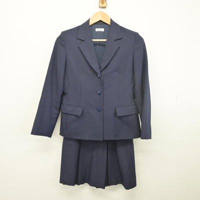 【中古】埼玉県 川越女子高等学校 女子制服 3点（ブレザー・ベスト・スカート）sf033615