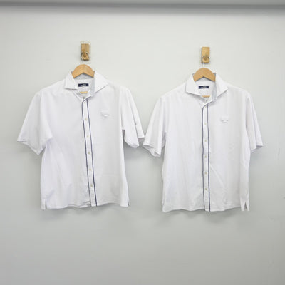 【中古】福岡県 福岡常葉高等学校 男子制服 3点（シャツ・ズボン）sf033625