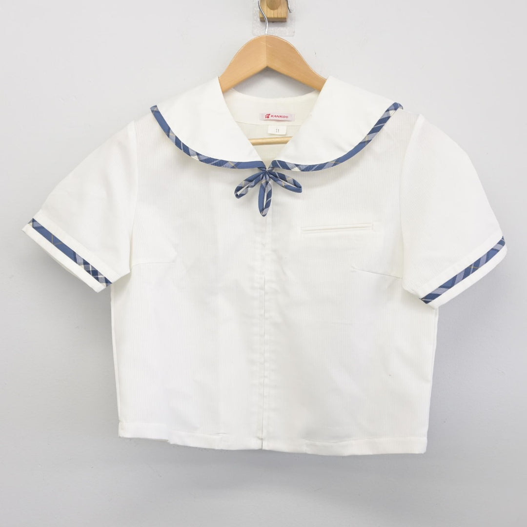 中古】長野県 屋代南高等学校 女子制服 3点（セーラー服・スカート）sf033633 | 中古制服通販パレイド