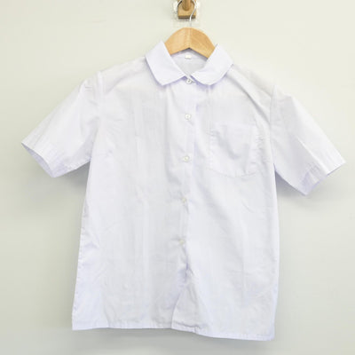 【中古】千葉県 湊中学校 女子制服 2点（シャツ・スカート）sf033651