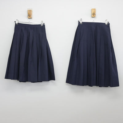 【中古】千葉県 湊中学校 女子制服 2点（スカート・スカート）sf033653