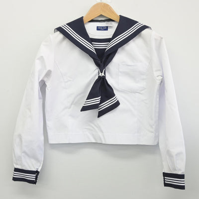 【中古】北海道 東相内中学校 女子制服 2点（セーラー服）sf033667