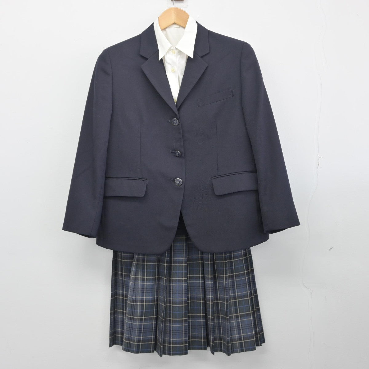 【中古】東京都 昭和女子大学附属昭和高等学校 女子制服 5点（ブレザー・シャツ・スカート）sf033668