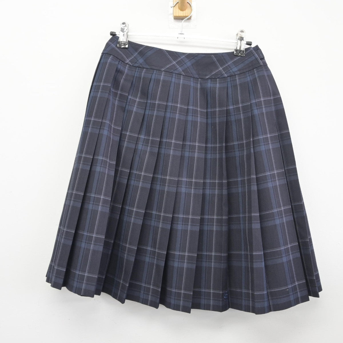 【中古】京都府 鴨沂高等学校 女子制服 4点（ブレザー・ニット・スカート）sf033679