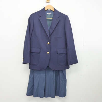 【中古】奈良県 高円高等学校 女子制服 3点（ブレザー・ベスト・スカート）sf033681