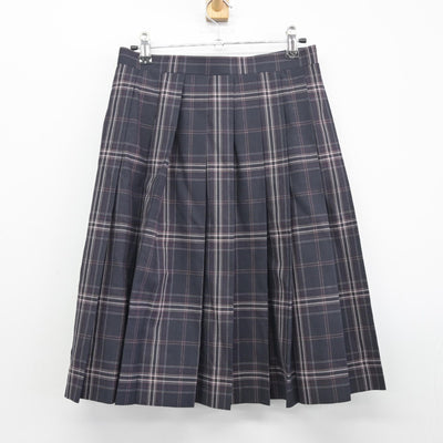 【中古】東京都 忠生中学校 女子制服 4点（ブレザー・ニット・スカート）sf033698