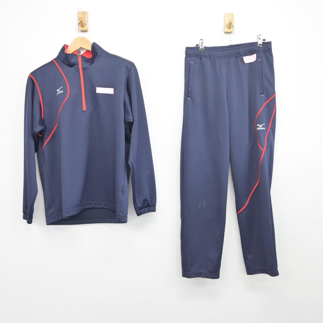 広島ジャージ 中古】広島県 進徳女子高等学校 女子制服 2点（ジャージ 上・ジャージ