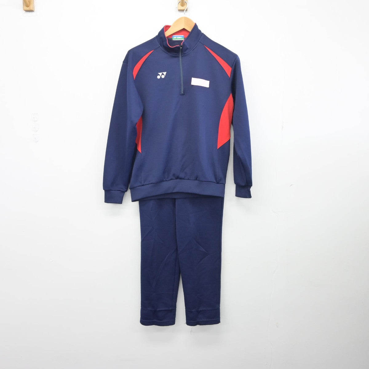 【中古】福岡県 福岡市立那珂中学校 男子制服 2点（ジャージ 上・ジャージ 下）sf033723